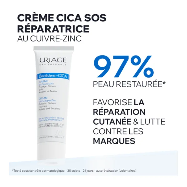 Uriage Bariéderm Cica+ Crème réparatrice