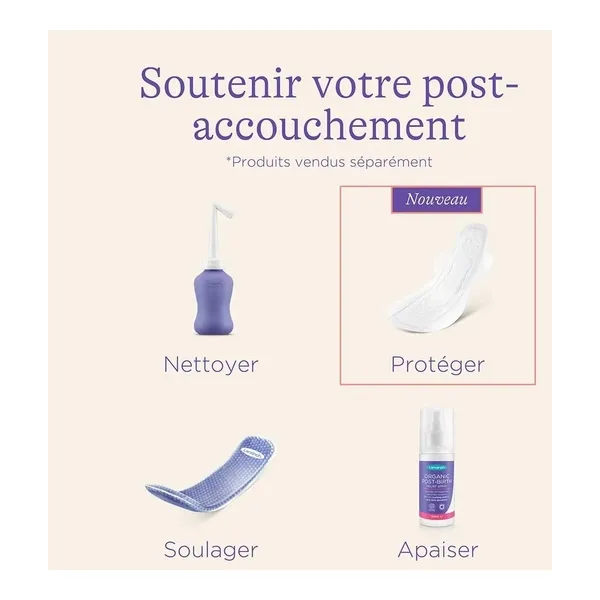 Lansinoh serviettes maternité 2 semaines et plus