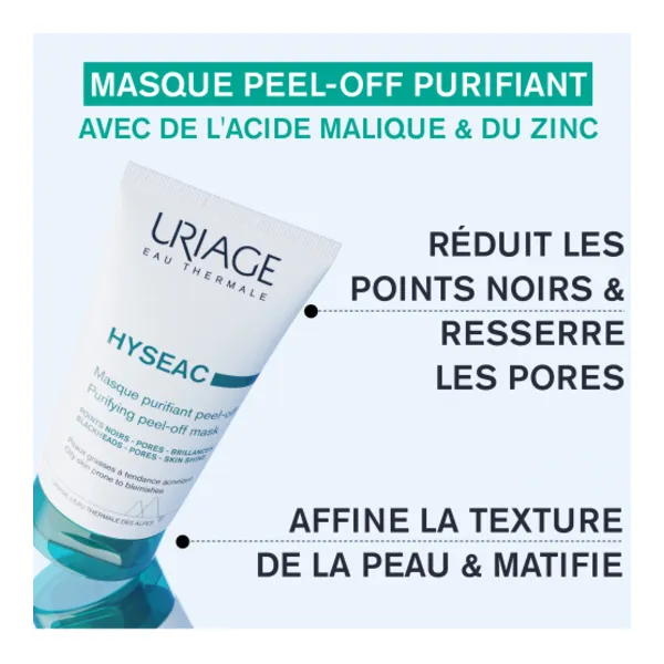 Uriage Hyseac Masque purifiant peel off