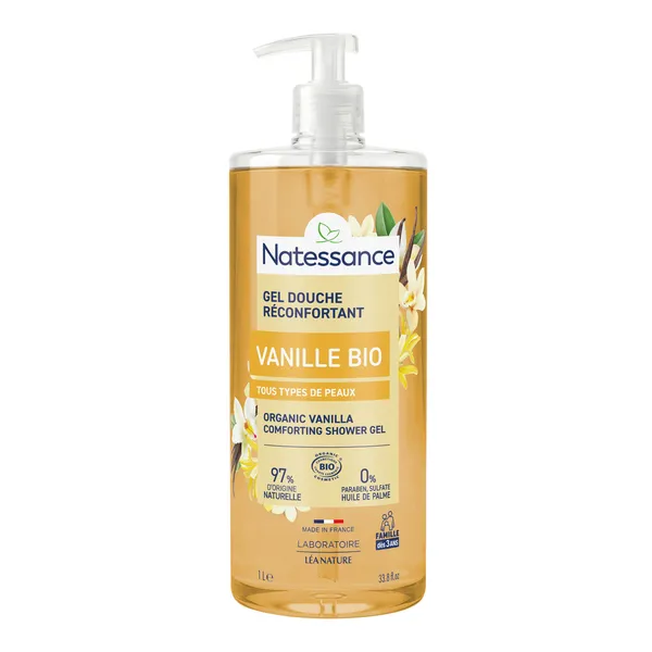 Natessance gel douche douceur bio