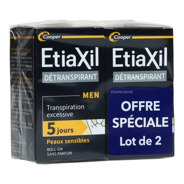 Etiaxil Men détranspirant roll-on