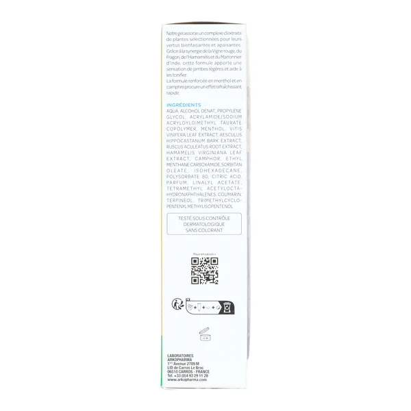 Veinoflux gel Effet froid