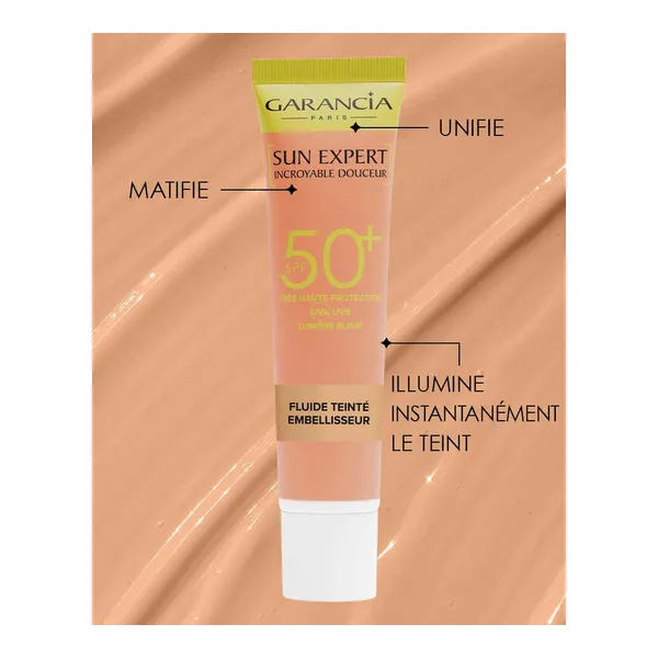 Garancia Sun Expert Fluide teinté embellisseur SPF 50+