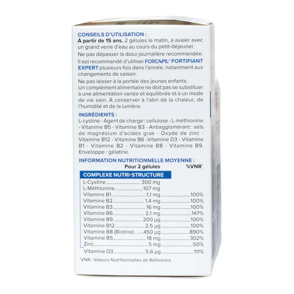 Forcapil fortifiant Expert gélules