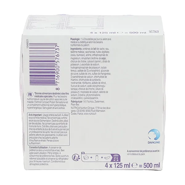 Nutricia Fortimel Compact Protein Sensations Boisson