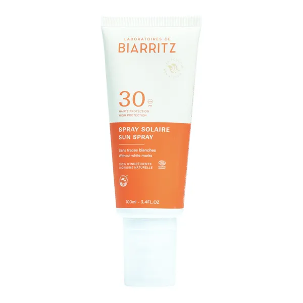 Laboratoires de Biarritz spray solaire bio SPF 30