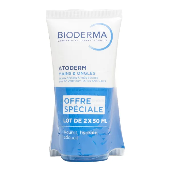 Bioderma Atoderm crème réparatrice Mains et Ongles