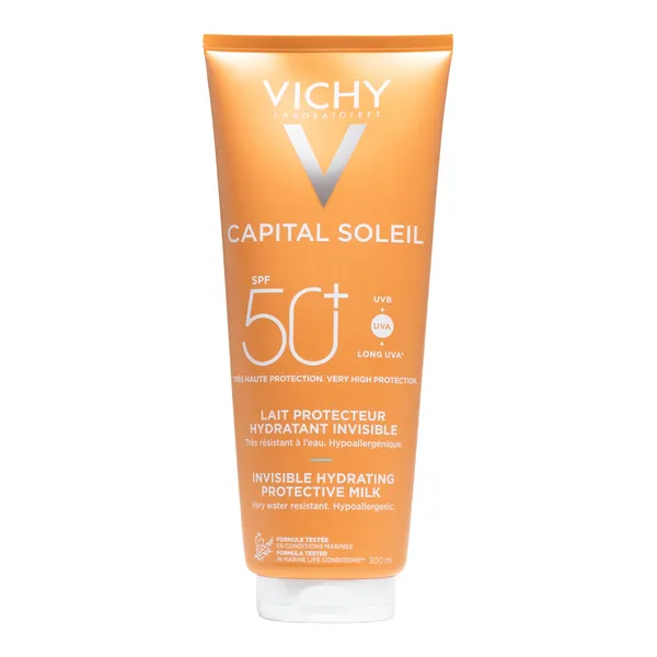 Vichy Capital Soleil lait protecteur hydratant invisible SPF50+