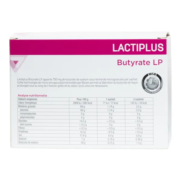Pileje Lactiplus Butyrate LP sachet