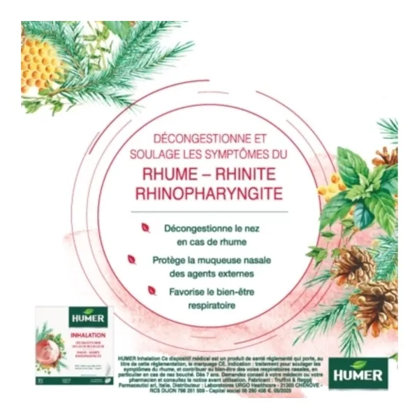 Humer Inhalation comprimés effervescents