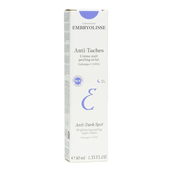 Embryolisse Anti Taches Crème nuit peeling éclat