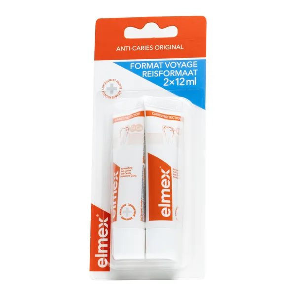 Elmex Protection Caries set dentaire de voyage