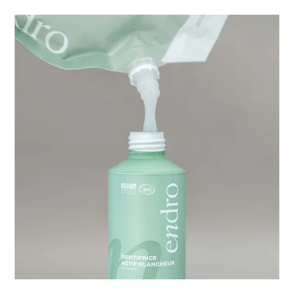 Endro Dentifrice Actif Blancheur bio Menthe glaciale