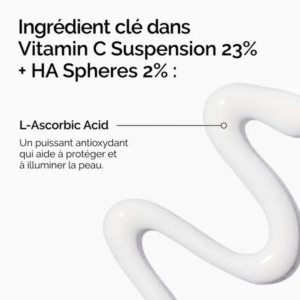 The Ordinary Suspension de Vitamine C 23% + Sphères de HA 2%