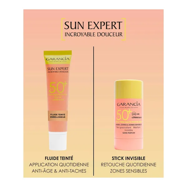Garancia Sun Expert Fluide teinté embellisseur SPF 50+