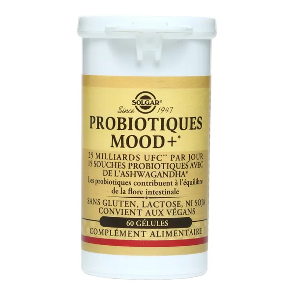 Solgar Probiotiques Mood+ gélules