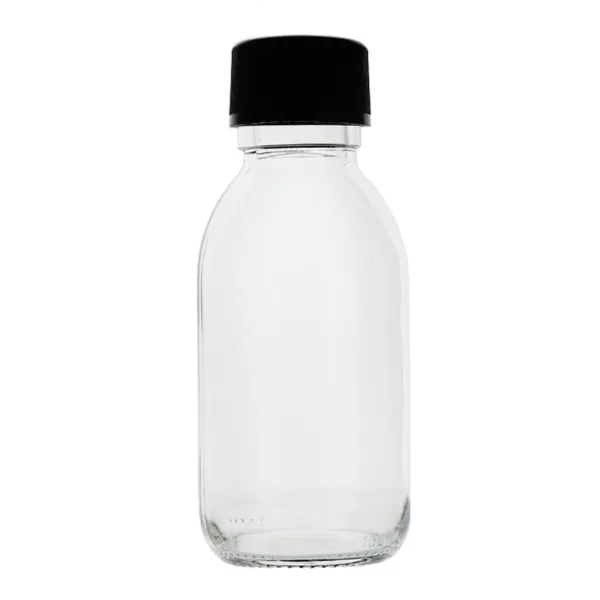 Cooper flacon verre transparent