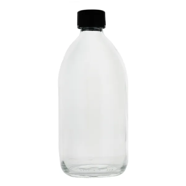 Cooper flacon verre transparent