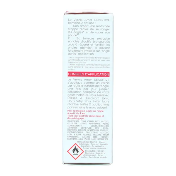 Vitry Vernis amer réparateur Sensitive