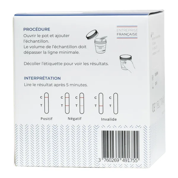Medisur test urinaire Multi Drogues