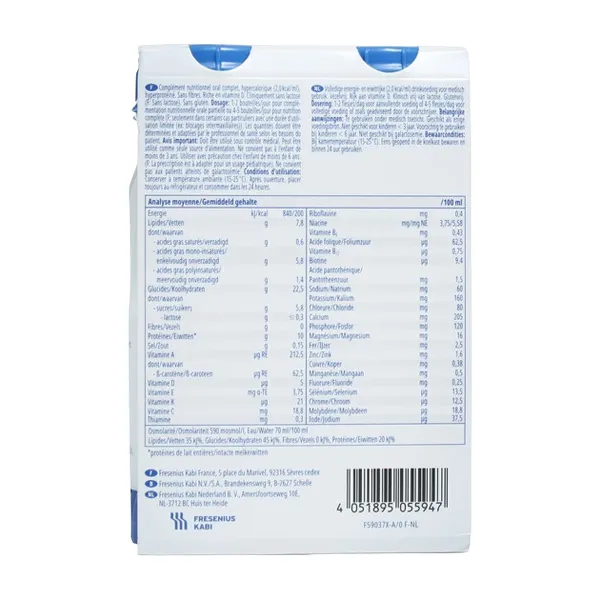 Fresubin 2 kcal Drink boisson