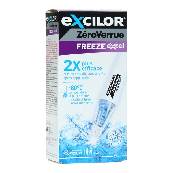 Objectif Zero Verrue Freeze excel stylo