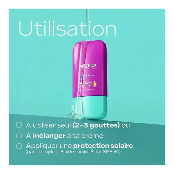 Weleda Serum Drops Clear & Pure Skin