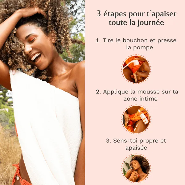 Musc Intime Mousse nettoyante