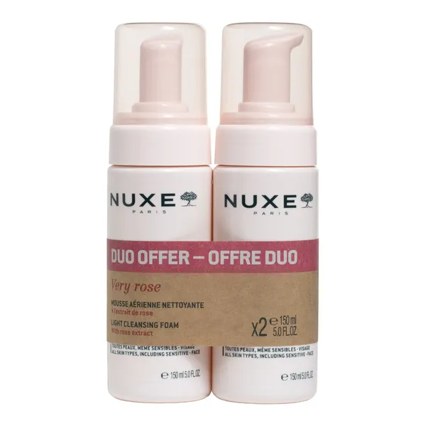 Nuxe Very Rose Mousse nettoyante aérienne