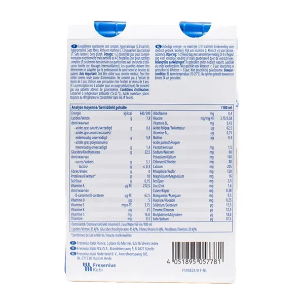 Fresubin 2 kcal Drink boisson
