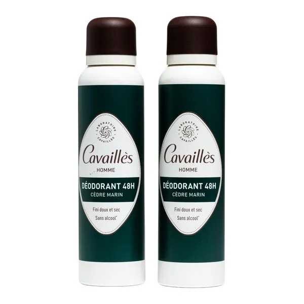 Cavaillès L'Homme déodorant fraicheur 48h Spray