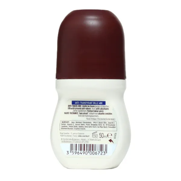 Cavaillès Homme déodorant 48h anti transpirant Cédrat cuivré