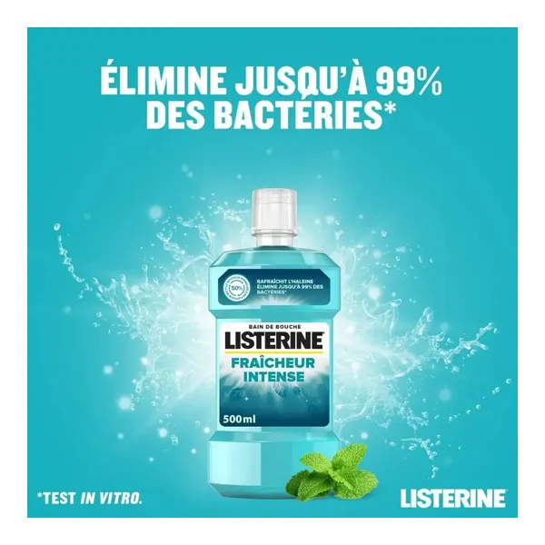 Listerine Fraîcheur Intense bain de bouche