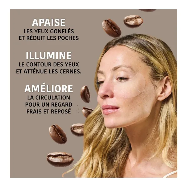 Iroha Nature Patch yeux anti fatigue à la caféine