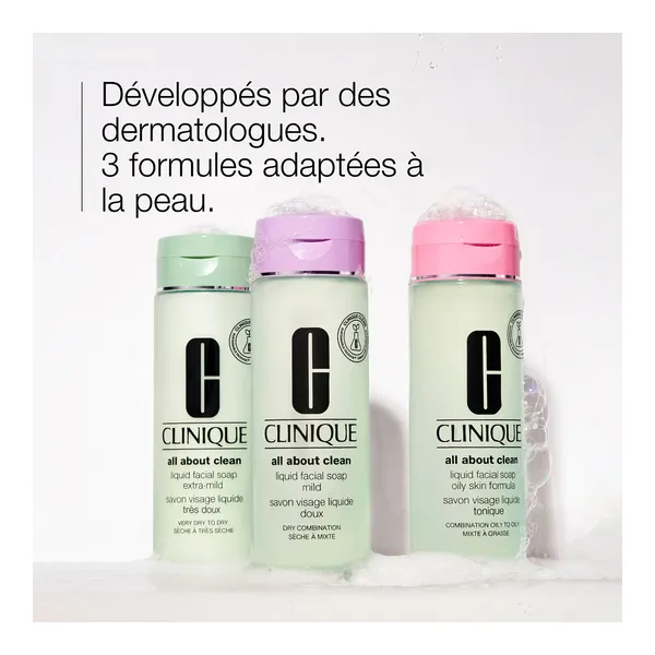 Clinique All about clean Savon visage liquide doux