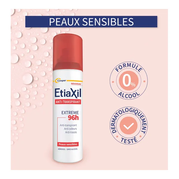 Etiaxil anti transpirant Extreme 96h spray