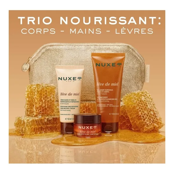 Nuxe trousse Nourishing trio Rêve de Miel