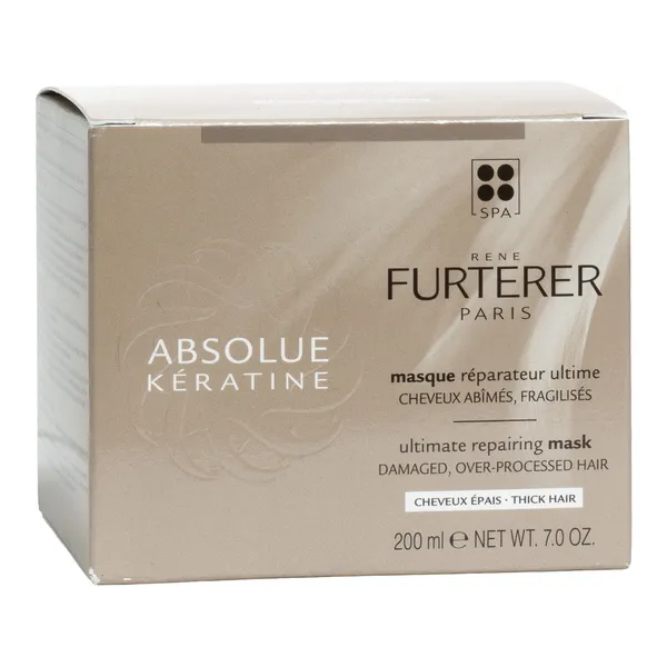 René Furterer Absolue Keratine masque réparateur ultime Cheveux épais