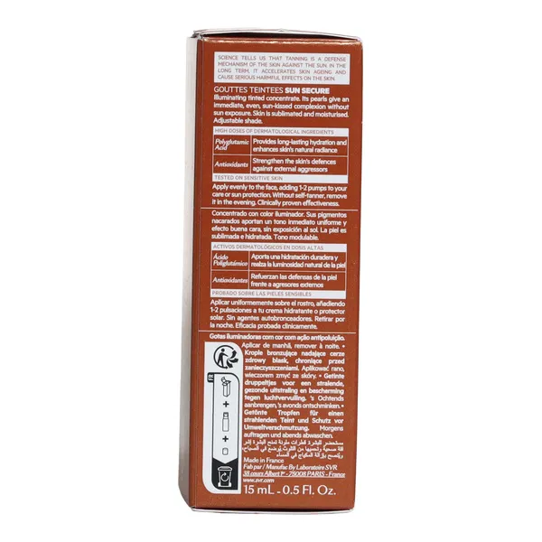 SVR Sun Secure Gouttes teintées Glow
