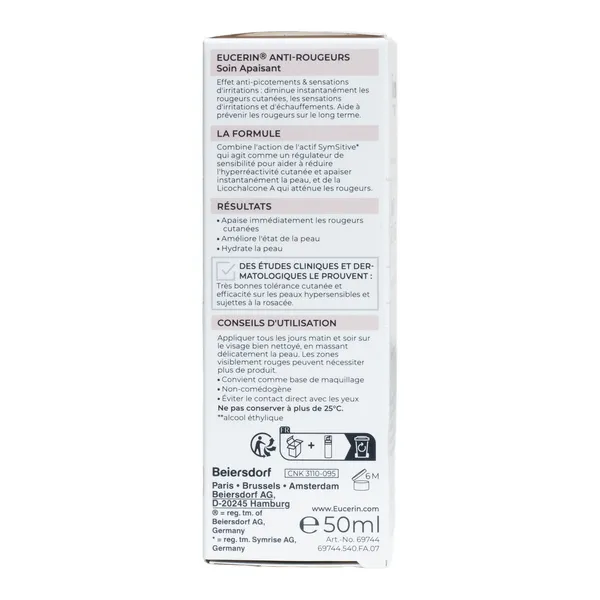 Eucerin Anti-Rougeurs soin apaisant