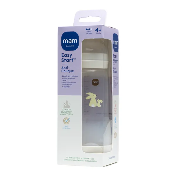MAM Easy Start débit rapide biberon 320 ml