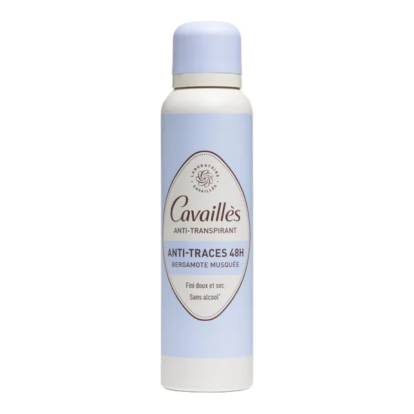 Cavaillès Déodorant Anti traces 48h Spray