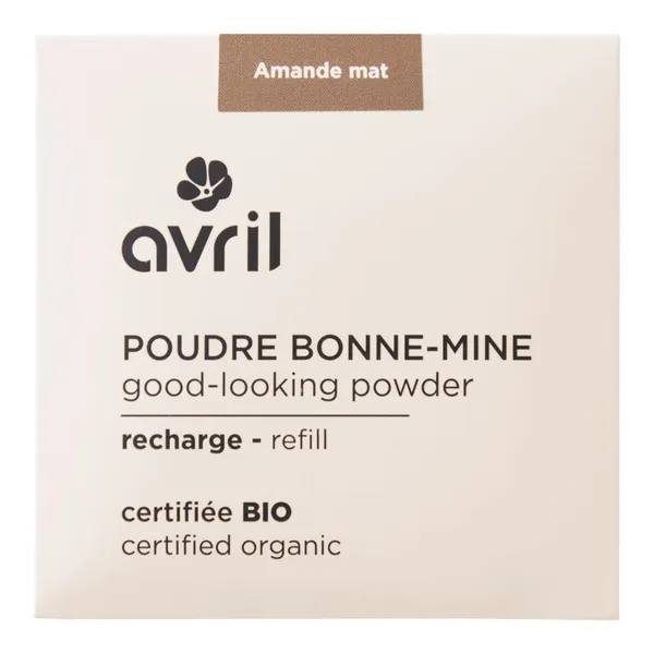Avril poudre bonne mine bio