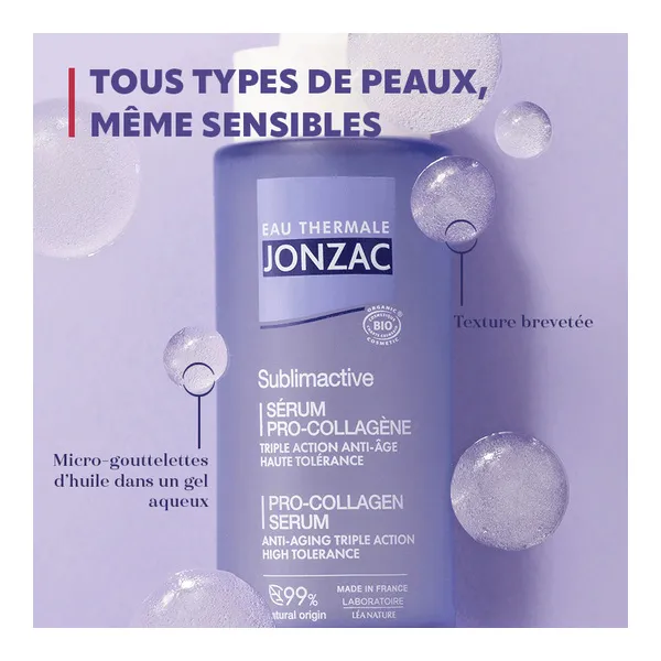 Jonzac Sublimactive Sérum pro collagène bio