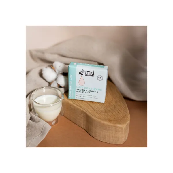 MKL Savon surgras Lait de chèvre bio