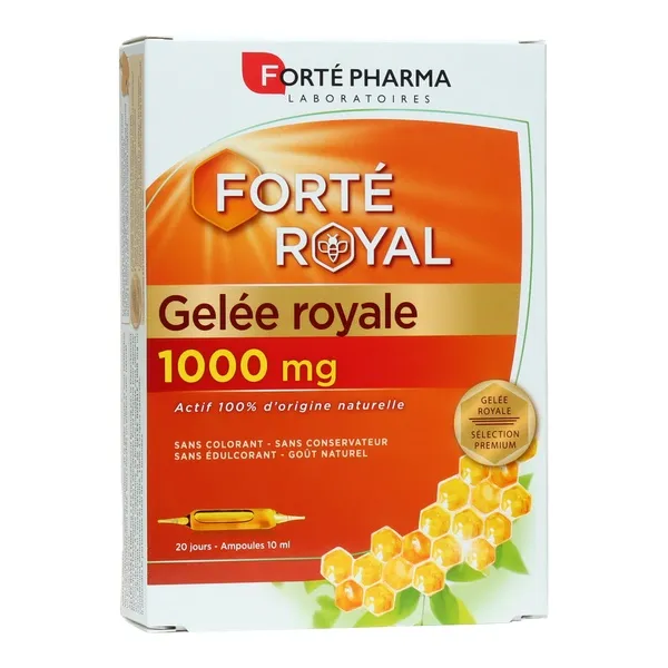 Forté Royal Gelée royale 1000 mg ampoules