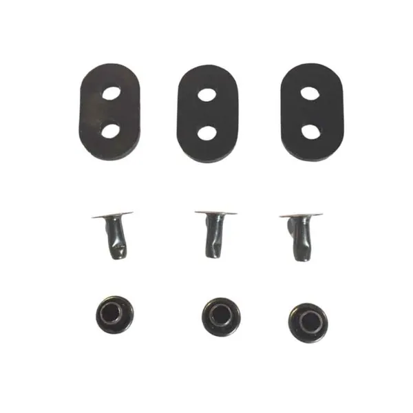 Aircast Podalib plaques et rivets