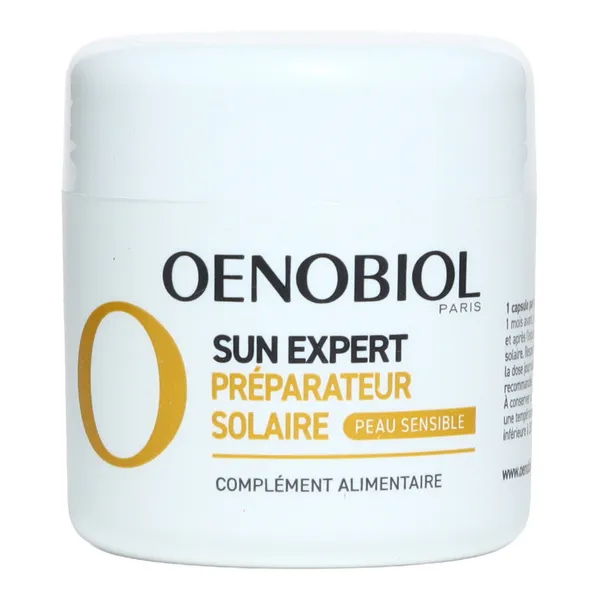 Oenobiol Sun Expert préparateur solaire peau sensible capsules