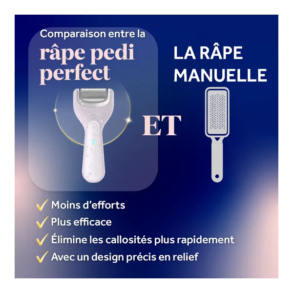 Scholl Pedi Perfect râpe électrique