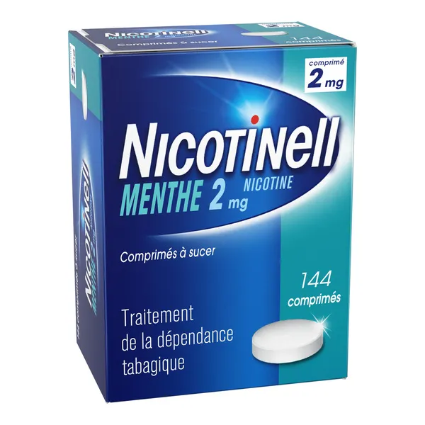 Nicotinell 2 mg menthe comprimé